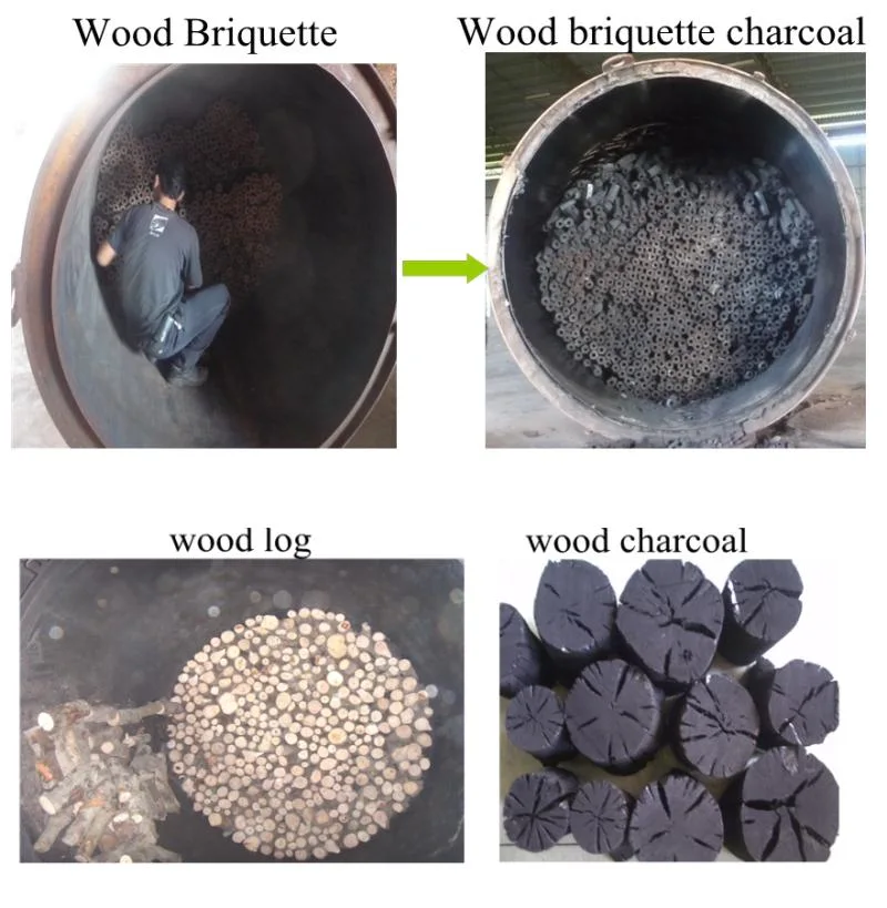 Charcoal Production Equipment Hardwood Activated Carbon Stove Charcoal Carbonization Furnace for BBQ/Shisha