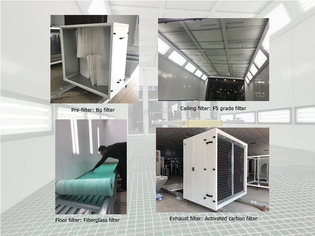 It-Super-L8 Paint Booth/Spray Booth/Car Spray Booth with CE Standard for Car Painting