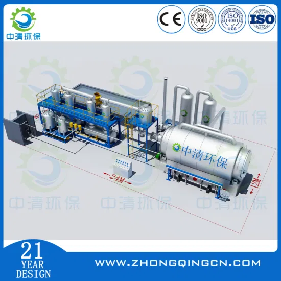 Solid Waste/Waste Rubber/Municipal Waste/Hospital Waste/Urban Waste Recycling Pyrolysis Plant/Incinerator with CE, SGS, ISO, TUV